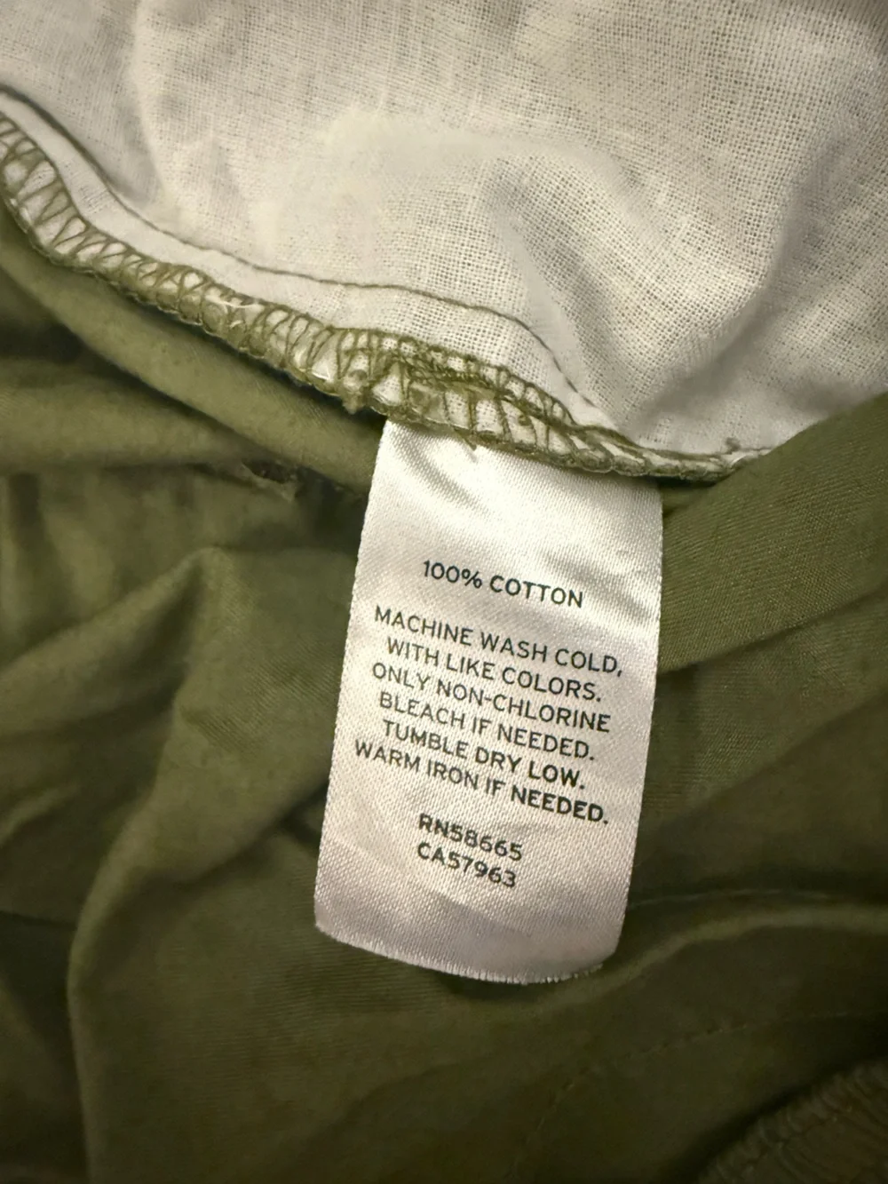 BP. Nordstrom Men’s Cotton Drawstring Shorts – Size L – Olive Green